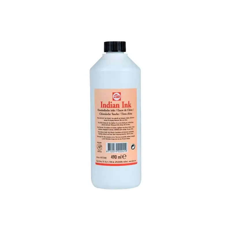 (44727000) TALENS TINTA CHINA FRASCO 490ML NEGRO