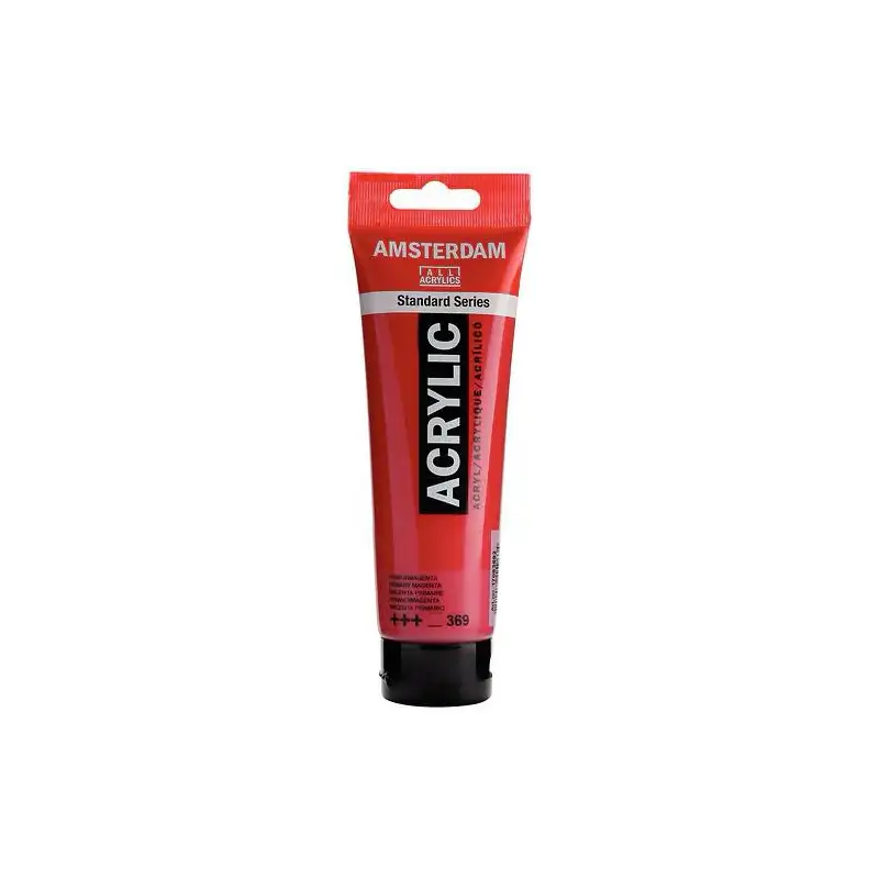 (17093692) TALENS AMSTERDAM STANDARD SERIES COLORES ACRÍLICOS TUBO 120ML MAGENTA PRIMARIO