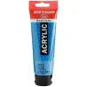 (17095722) TALENS AMSTERDAM STANDARD SERIES COLORES ACRÍLICOS TUBO 120ML CIAN PRIMARIO