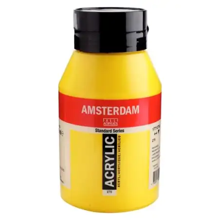 (17712752) TALENS AMSTERDAM STANDARD SERIES COLORES ACRÍLICOS BOTE 1000ML AMARILLO PRIMARIO