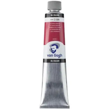 (2053263) TALENS VAN GOGH TUBO DE 40ML PINTURA AL ÓLEO LACA CARMINADA 326 TRANSPARENTE