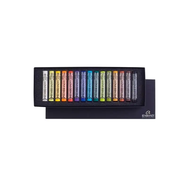 (31823017) TALENS TIZAS REMBRANDT SELECCIÓN GENERAL 300C15 COLORES PASTELES SUAVES SET BÁSICO 15 UD