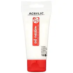 (3511105M) TALENS ART CREATION ACRÍLICO TUBO 75ML BLANCO DE TITANIO