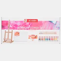 (9011713M) TALENS ART CREATION SET ACRÍLICO COMBI 12 TUBOS X 12ML COLORES SURTIDOS