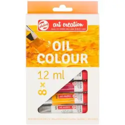 (9020108M) TALENS ART CREATION SET ÓLEO TUBO 12ML SURTIDO ESTUCHE 8 UD
