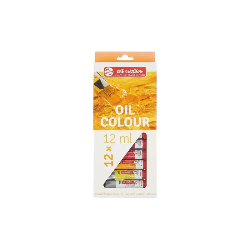(9020112M) TALENS ART CREATION SET ÓLEO TUBO 12ML SURTIDO ESTUCHE 12 UD
