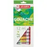 (9021612M) TALENS ART CREATION SET DE COLORES TÉMPERA TUBO 12ML GOUACHE ESTUCHE 12 UD