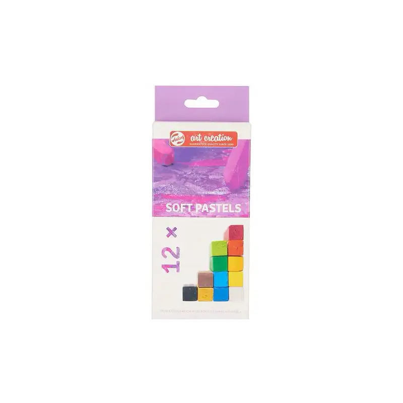 (9029012M) TALENS ART CREATION SET PASTELES SUAVES SURTIDOS ESTUCHE 12 UD