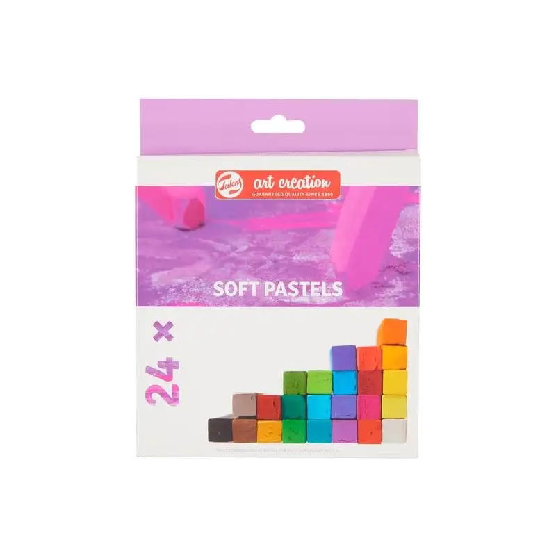 (9029024M) TALENS ART CREATION SET PASTELES SUAVES SURTIDOS ESTUCHE 24 UD