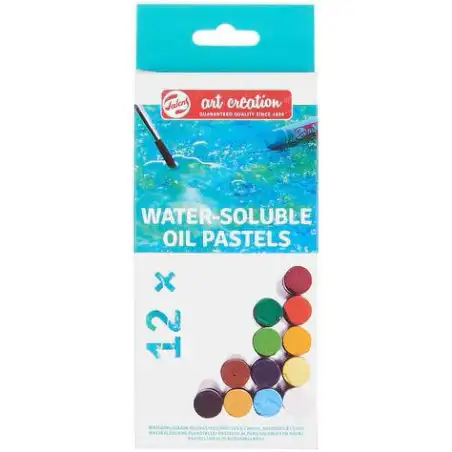 (9029112M) TALENS ART CREATION SET MULTITÉCNICA PASTELES AL ÓLEO SOLUBLES EN AGUA C/SURTIDOS 12 UD