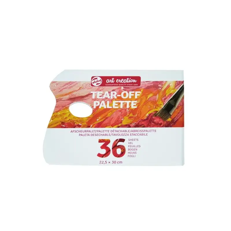 (90671824) TALENS ARTS CREATION PALETA DESECHABLE 22.5X30 36H