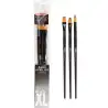 (9099264M) TALENS ART CREATION PINCELES ÓLEO Y ACRÍLICO FIBRA SINTÉTICA XL SET 3 UD