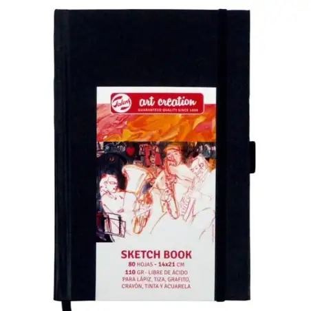 (9312142M) TALENS ART CREATION CUADERNO DE DIBUJO 14X21CM 80H 110GR