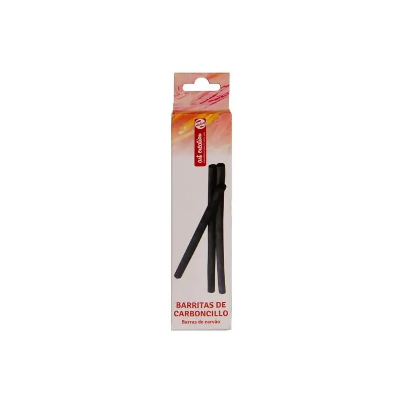 (9600031M) TALENS ART CREATION BARRITAS DE CARBONCILLO FINO 3-4MM 3 UD