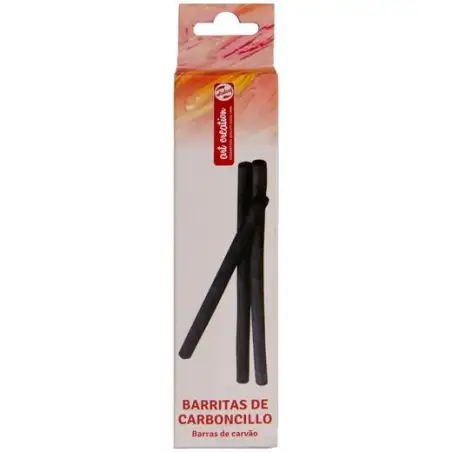 (9600031M) TALENS ART CREATION BARRITAS DE CARBONCILLO FINO 3-4MM 3 UD