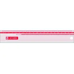 (9682030M) TALENS ART CREATION REGLA METÁLICA ANTIDESLIZANTE 30 CM