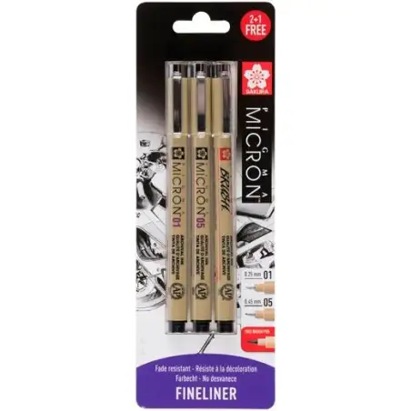 (BLXSDK3AS) TALENS SAKURA ROTULADORES PIGMA MICRON 0