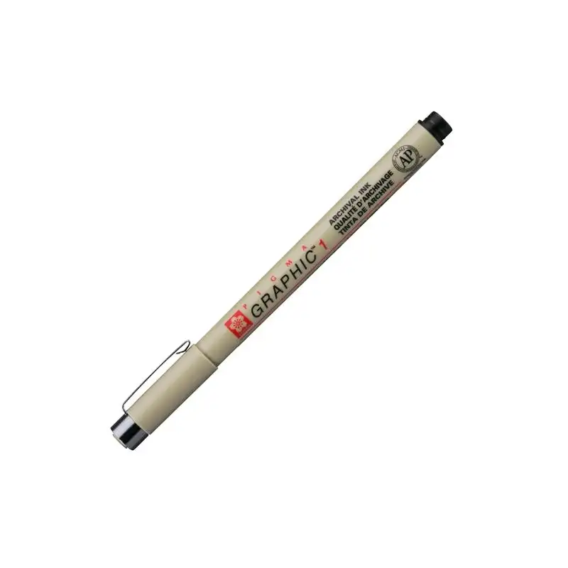 (XSDK149) TALENS SAKURA ROTULADOR PIGMA GRAPHIC 1 1.0MM NEGRO