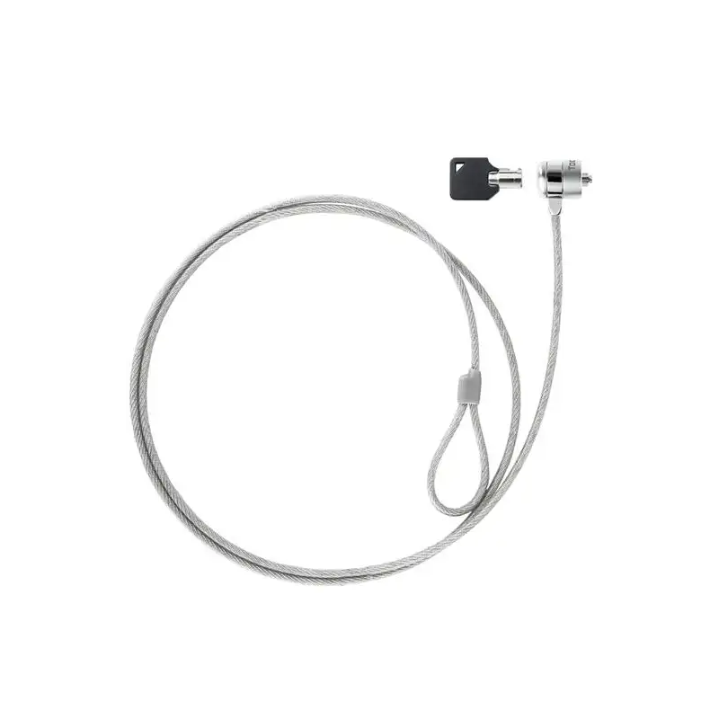 (TQCLKC0025) TOOQ CABLE DE SEGURIDAD TIPO KENSINGTON CON LLAVE PARA PORTÁTIL 1