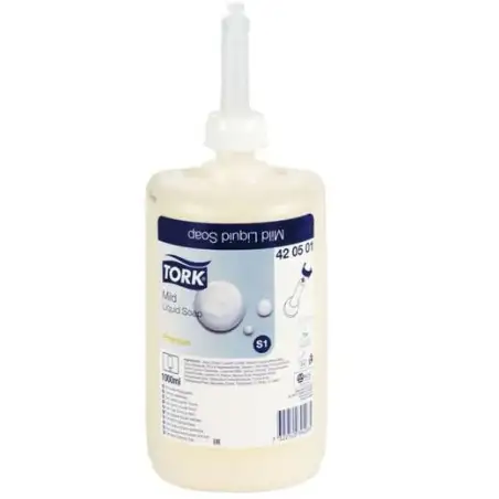(420501) TORK JABÓN LIQUIDO SUAVE 1 LITRO