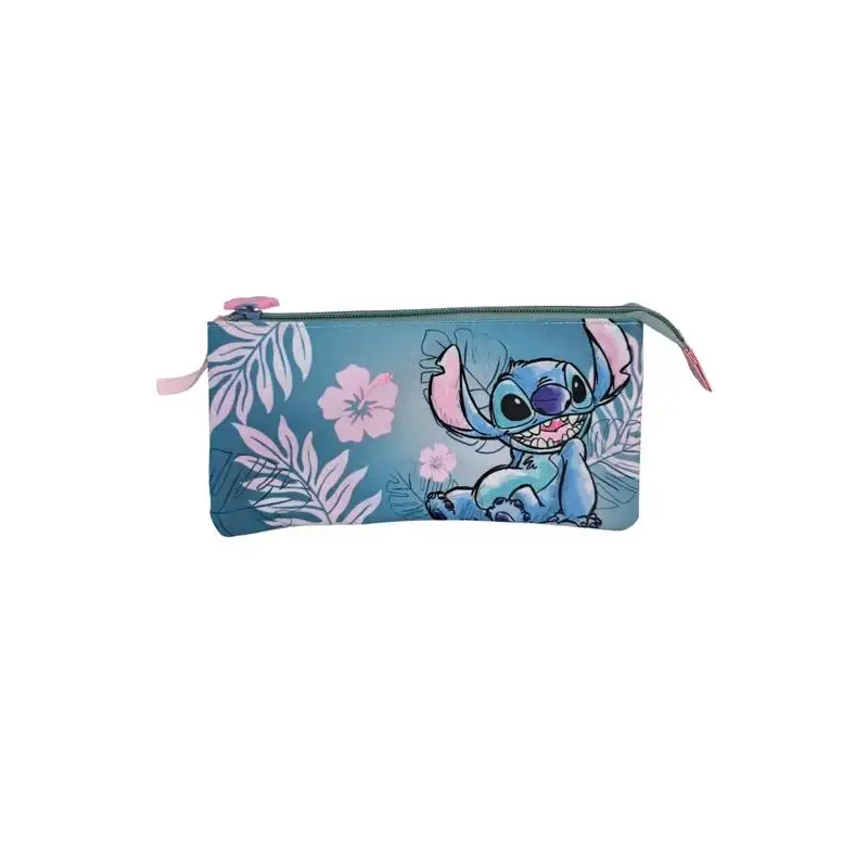 (T157-1067) TOYBAGS ESTUCHE TRIPLE STITCH PINK 8X22X8CM POLIÉSTER TRANSPIRABLE