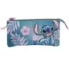 (T157-1067) TOYBAGS ESTUCHE TRIPLE STITCH PINK 8X22X8CM POLIÉSTER TRANSPIRABLE
