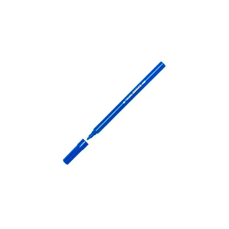(F730501) TRATTO OFFICE FINE ROTULADOR PUNTA DE FIBRA AZUL -12U-