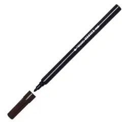 (F730503) TRATTO OFFICE FINE ROTULADOR PUNTA DE FIBRA NEGRO -12U-