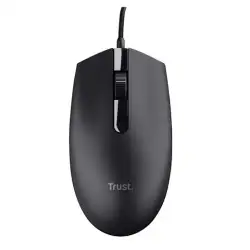 (24271) TRUST RATÓN BASI CABLE USB 1200DPI AMBIDIESTRO 3 BOTONES NEGRO