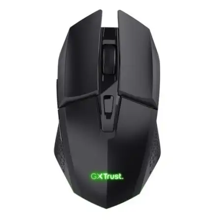 (25037) TRUST RATÓN GAMING GXT 110 FELOX INALÁMBRICO 800/1600/3200/4800 DPI 6 BOTONES ILUMINACIÓN LED RECARGABLE NEGRO