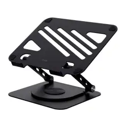 (25482) TRUST SOPORTE PARA PORTATIL ZEFF PLEGABLE GIRATORIO 16" NEGRO