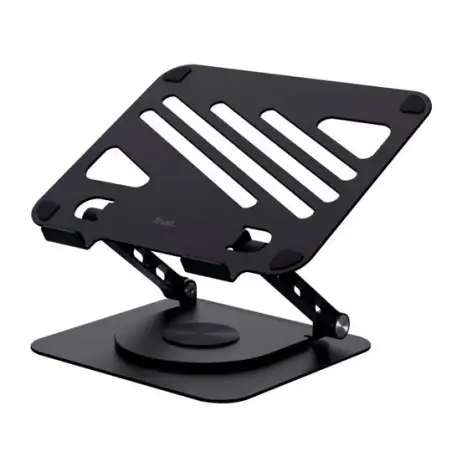 (25482) TRUST SOPORTE PARA PORTATIL ZEFF PLEGABLE GIRATORIO 16" NEGRO