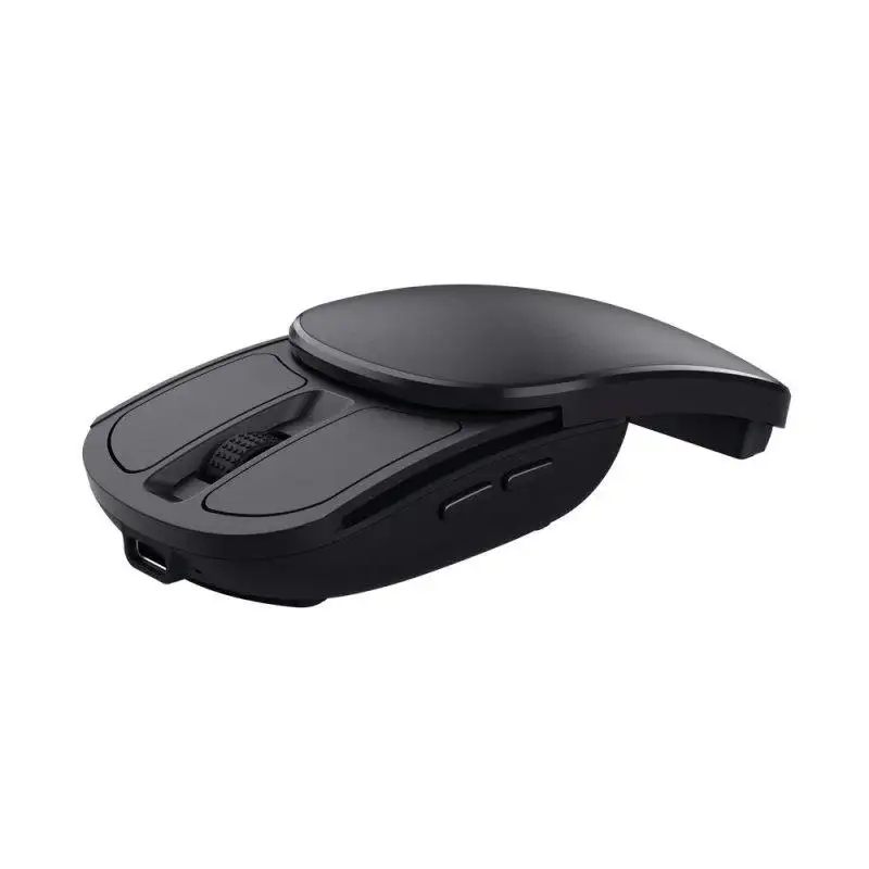 (25733) TRUST RATÓN INALÁMBRICO ZYLO RECARGABLE 2400 DPI AJUSTABLE PLEGABLE NEGRO