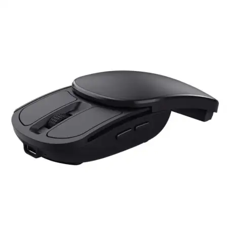 (25733) TRUST RATÓN INALÁMBRICO ZYLO RECARGABLE 2400 DPI AJUSTABLE PLEGABLE NEGRO