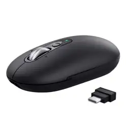 (26018) TRUST RATÓN SERON INALÁMBRICO 3200 DPI ULTRAFINO AMBIDIESTRO RECARGABLE NEGRO
