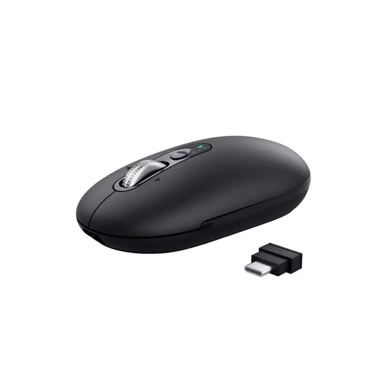 (26018) TRUST RATÓN SERON INALÁMBRICO 3200 DPI ULTRAFINO AMBIDIESTRO RECARGABLE NEGRO