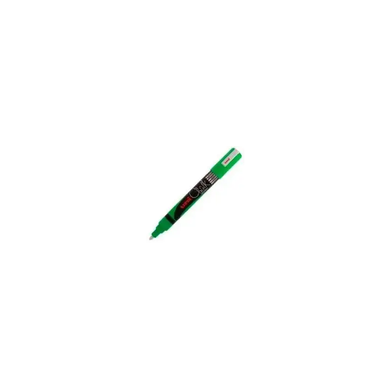 (264648000) UNIBALL MARCADOR DE TIZA LÍQUIDA CHALK PWE-5M VERDE FLÚOR