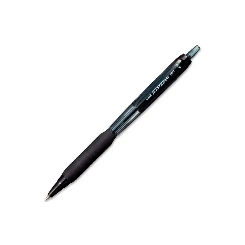 (267161000) UNIBALL ROLLERBALL JETSTREAM SXN-101-07 RETRÁCTIL 0.7MM NEGRO