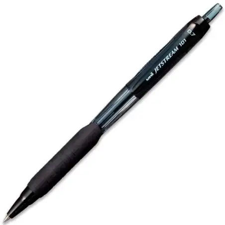 (267161000) UNIBALL ROLLERBALL JETSTREAM SXN-101-07 RETRÁCTIL 0.7MM NEGRO