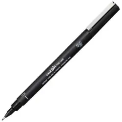 (289199000) UNIBALL ROTULADOR CALIBRADO PIN-200(S) 0.6 NEGRO CAJA 12 UD