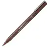(289355000) UNIBALL ROTULADOR CALIBRADO PIN-200(S) BR PUNTA PINCEL SEPIA CAJA 12 UD