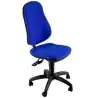 (AISY/EB) UNISIT SILLA ADMINISTRATIVA SINCRO ARIEL AISY -BRAZOS OPCIONALES- AZUL