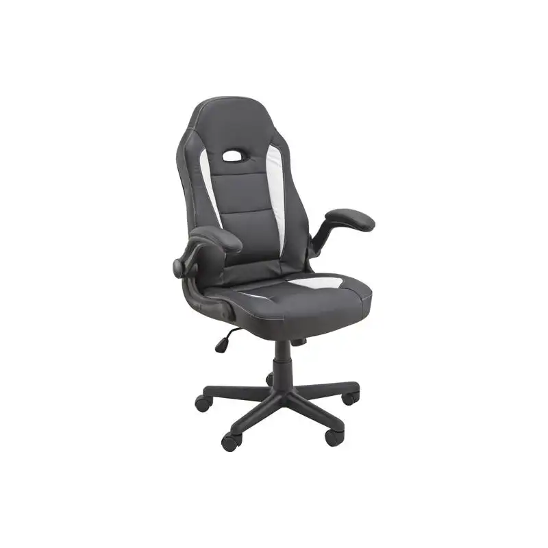 (CH3/KN) UNISIT SILLÓN GAMING GIRATORIO CON REPOSABRAZOS NEGRA Y BLANCA