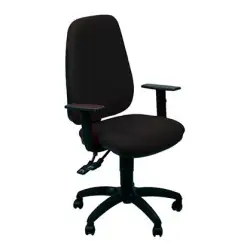 (TETE/BRF/EN) UNISIT SILLA ADMINISTRATIVA SINCRO TETE REPOSABRAZOS AJUSTABLES NEGRA