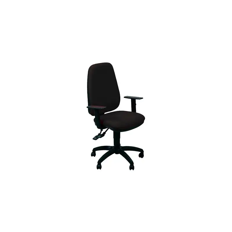 (TETE/BRF/EN) UNISIT SILLA ADMINISTRATIVA SINCRO TETE REPOSABRAZOS AJUSTABLES NEGRA