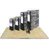 (93769) UNISYSTEM ARCHIVADOR PALANCA NOVOCLAS 65MM A4 CARTÓN FORRADO NEGRO