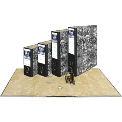 (93779) UNISYSTEM ARCHIVADOR PALANCA NOVOCLAS 65MM FOLIO CARTÓN FORRADO NEGRO