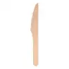 (33243) CUCHILLO MADERA 16CM MARRÓN -100U-
