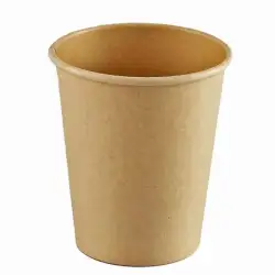 (35009) VASO DE PAPEL KRAFT 7 OZ 200 ML - 100UD-