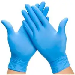 (957213) CAJA DE GUANTES DE VINILO SIN POLVO MULTIUSOS TALLA L -100U-